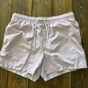 ASOS Lavender Mesh-Lined Shorts
